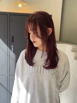 シーン(scene) ボルドー×レイヤー