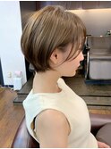【畑中正敏】愛されショートボブ艶髪/似合わせカット