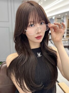 プラチナ(PLATINA) 韓国ヘア/くびれヘア/顔周りカット/ヨシンモリ/顔周りカット