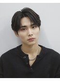 [men's]ニュアンスセンターパート/メンズパーマ/柏