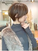 髪質改善大人ショートヘア/ボブ/顔周りレイヤー[調布]._.