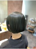【Hair　Cssita】ミニボブハイライト