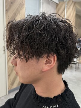 ビカムメンズヘアー 栄店(become men's hair) 波巻きツイスパ