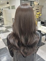 モア 下通店(MORE)&nbsp;くすみブラウン／ベージュ／ブリーチなしのダブルカラー