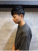ビジネス場面にもピッタリ　清潔感MAXパーマスタイル