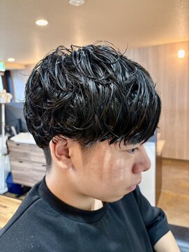 リラックス(Re:LUCK'S) シャドウパーマ　マッシュ