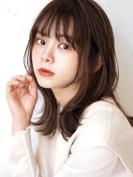 コンティロミー(CONTI ROMMY.) 本厚木◎こなれミディ小顔くびれヘア髪質改善フェミニン前髪あり