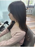 レイヤーカット/ベージュ/20代30代40代