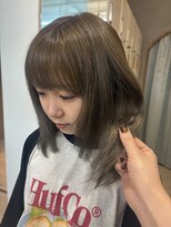 ロンドアジュール 横浜(Lond azur)&nbsp;レイヤーカット／韓国/ザクザクレイヤー／ミディアムレイヤー
