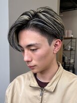 エルマーク 樟葉(L-MARK) ハイライト/ツイストパーマ/メンズ/アップバング/men's