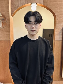 チャプター 問屋町(chapter) コンマバング韓国ヘアカルマヘアニュアンスパーマ眉毛カット