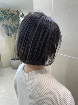 クララ ヒロシマセカンドフロア(CLALA Hiroshima 2nd floor) スタイリスト田邉ハイライト×ボブ