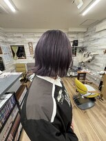 ラッコのおひるね ブリーチありラベンダーカラー