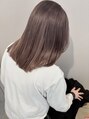 パプス ド コワフュール 川西能勢口店(Pap's de coiffeur) 透明感マシマシのブリーチカラーと髪質改善カラーでツヤツヤに◎