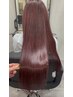 【髪質改善プレミアム美麗トリートメント】+骨格似合わせカット ¥13500