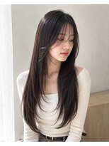 ウィールール 札幌店(WE RULE)&nbsp;20代30代 ロングレイヤー 髪質改善ストレート 艶髪