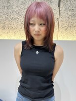 オプス 大名店(Ops)&nbsp;◆ 20代注目◎ルーツカラー×オン眉レイヤーボブ
