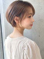 アディ 中野南口店(Addi) 横顔が柔らかなブラウンレイヤーショート