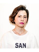ニコヘアー(niko hair)&nbsp;かきあげショートスタイル