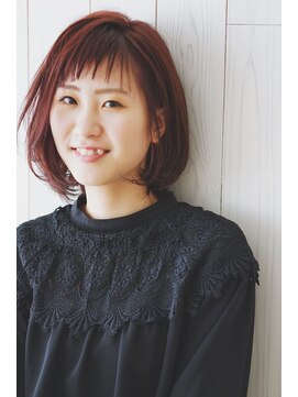 アドラーブル 万代店 (adorable) ベリーピンクボブ