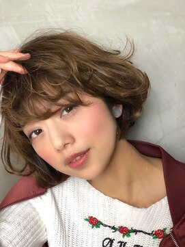 ヘアメイク コムハース 調布(hair make COMHEARES) アンニュイエアリーボブ