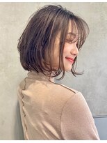 アメリ 新宿(Ameri)&nbsp;Ameri ニュアンスボブ　イルミナカラー　【新宿】