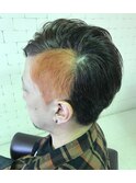 部分ブリーチカラー