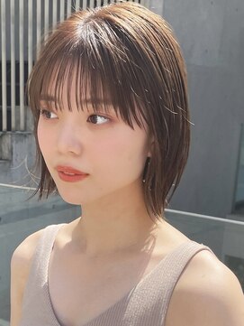 コクーン(Cocoon) タイトなボブ#ショコラアッシュ#ヘルシースタイル