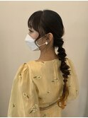 ふわっと編みおろしアレンジ2022/910
