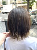 アッシュカラー　外ハネボブ【坂根】