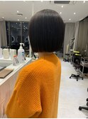 切りっぱなしボブ