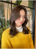 10代20代30代◎韓国ヘアー顔周りレイヤーおくれ毛前髪