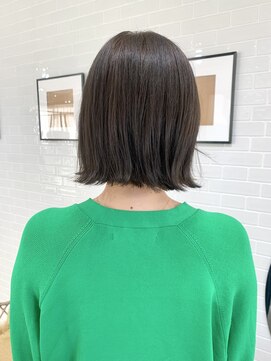 ジーナ 西新(Zina) 髪質改善*【Zina 西新】チャコールグレー