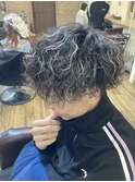 アフロ安藤 メンズパーマハイライト/ 波打ちパーマ