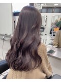 5454髪質改善アッシュブラックカーキベージュ艶髪ワンホンヘア