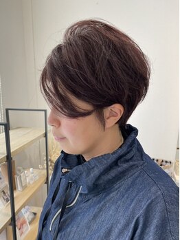 シュエット ウール(Chouette Heure)の写真/【茨木市3分】骨格や髪質に合わせて本当に似合うショートヘアをご提案！あなただけの似合わせスタイルへ◎