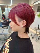 アールプラスヘアサロン(ar+ hair salon)&nbsp;カシスピンクウルフ