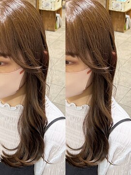 ネオリーブカップ 町田店(Neolive capu) 顔まわりレイヤー*韓国風スタイル【韓国風/顔まわりカット】