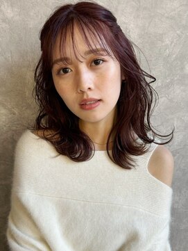 サンド ミュウ 横浜店(sand mieu) ウェットヘア/デザインカラー/髪質改善/レイヤーカット/横浜