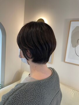 ラヴィズム 松崎店(LUVISM) ショートカット丸みショート耳掛けひし形小顔 新潟東区松崎
