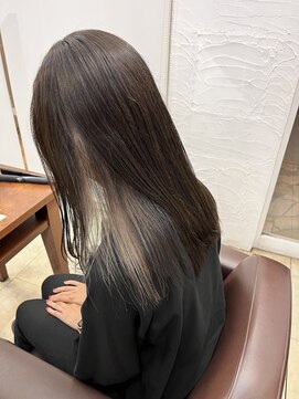 ラブリッシュ(LOVERICHE) グレー系　インナーカラー