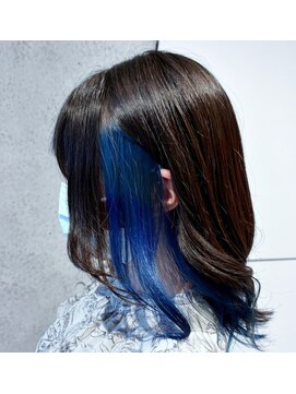 リック(Ric by KENJE) インナーカラー 青