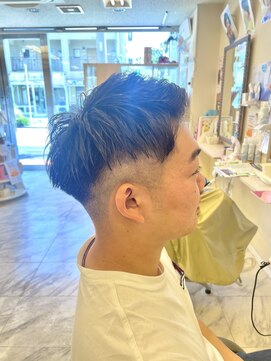 ラヴェルデ メンズアップバングベリーショート