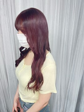 メゾンセブンルックス 宇都宮簗瀬店(Maison 7LOOKS) カシスピンク！