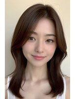 ヘアラヴィ(hair La Vie) 伸ばし中の好印象セミロング