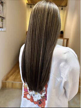 クルト バイ マルカ(KURT by MARUCA) 白髪ぼかし・髪質改善/ハイライトラフグレージュ/20代 30代40代