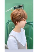 大人可愛いハンサムショート