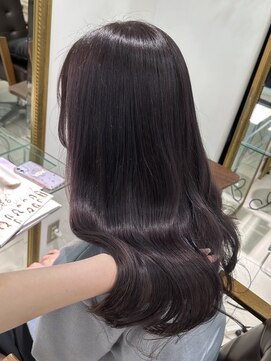 アマトウキョウ アユンチェ(AMA TOKYO×AYUNCHE) ラベンダーグレージュ ダークラベンダー 透明感カラー