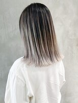 シオン(shion)&nbsp;外ハネボブ美髪ホワイトブロンド_ba332731