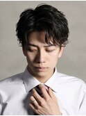 ビジネスパーマフェザーパーマアップバング理容室バーバー
